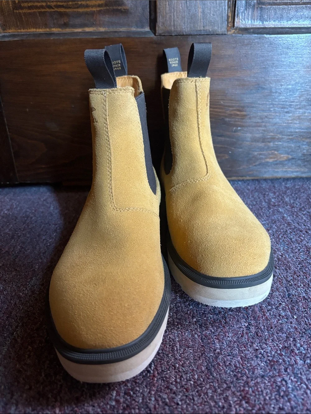 Sorel Leather Chelsea Boots